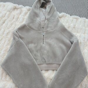 BDG Gray Fleece Hoodie